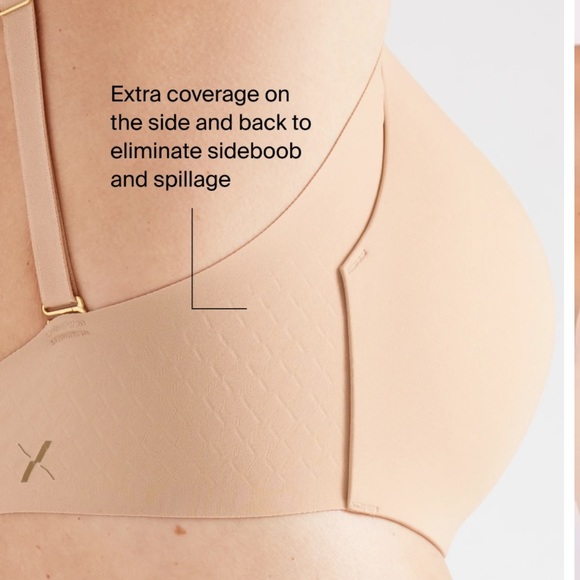 Knix WingWoman Contour Bra Original Sizing in Warm Sand Plus Size 6+ BNWT - Picture 2 of 13